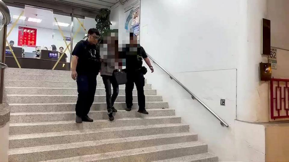 毒蟲跳樓想落跑躲查緝　警早已埋伏恭候多時