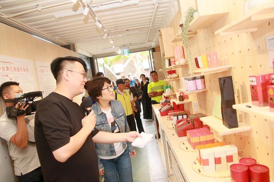 「茶∞創新實驗場」紅烏龍快閃店　台東旅遊品茶新據點