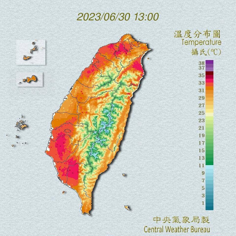 週末假期天氣多雲到晴　北部及山區防較大雨勢