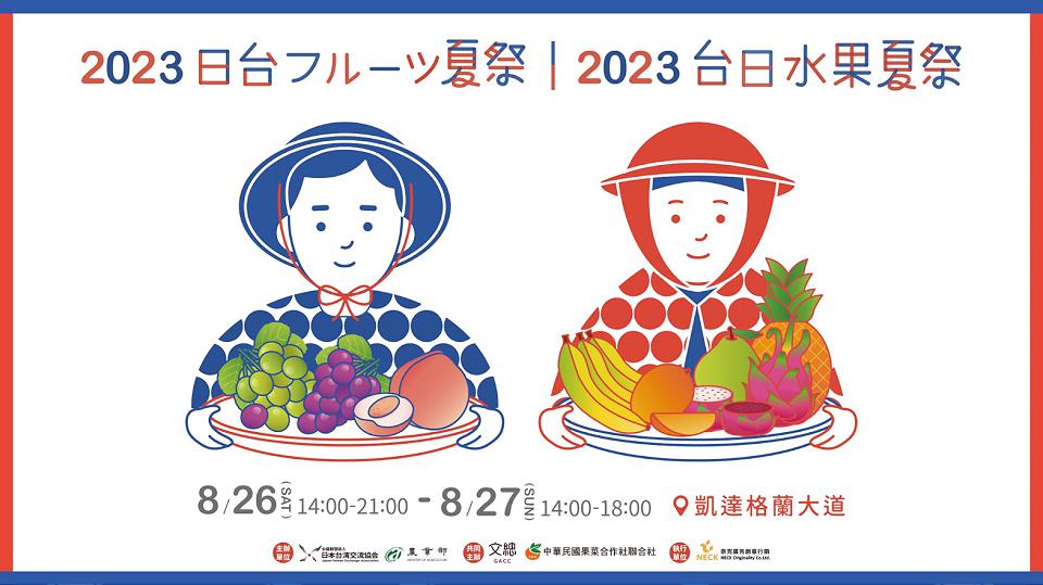 「台日水果夏祭」活動開跑　總統府周邊道路管制】