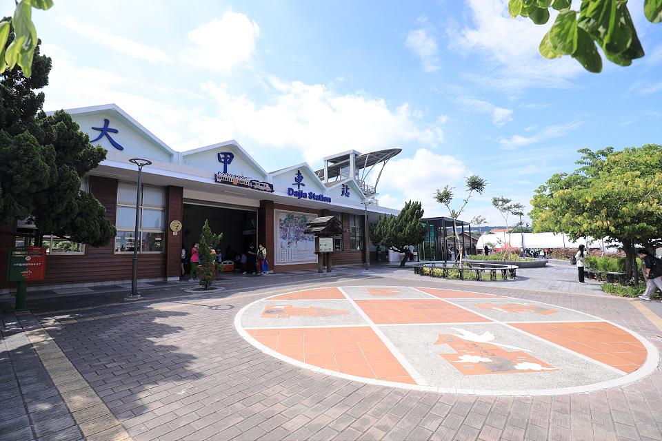 大甲火車站新風貌 打造為「台中藺草道」
