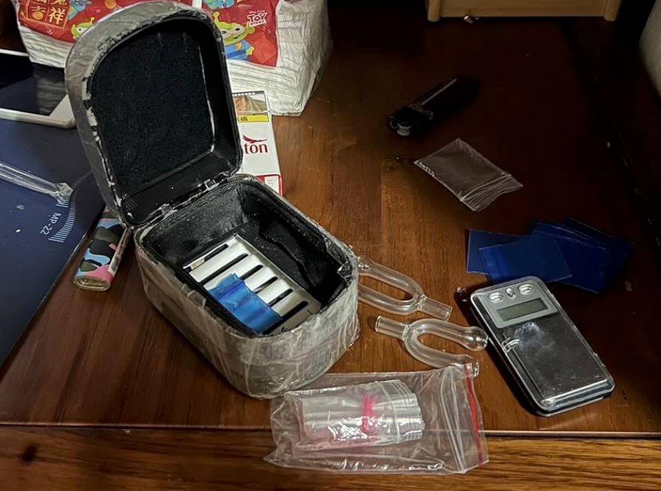 警逮捕藥頭搜出毒品　租屋處躲3名通緝犯