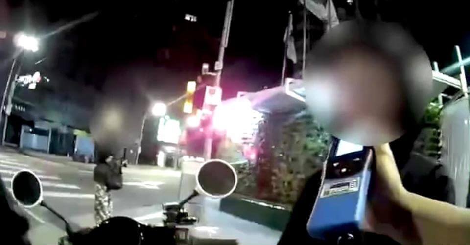 輕熟女海量混3酒騎車　酒測值0.68mg/L嚴重超標