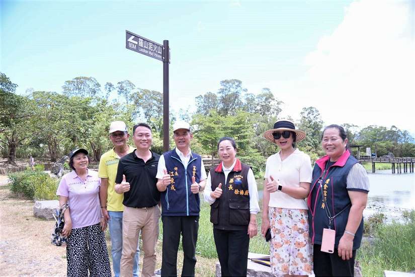 找回羅山知名景點的風采 縣長徐榛蔚推廣羅山觀光旅遊
