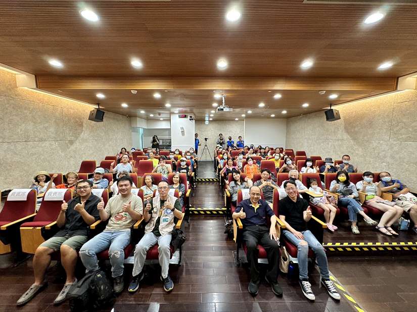 瓦磘溝沙龍對談 解密30年臭水溝變綠廊