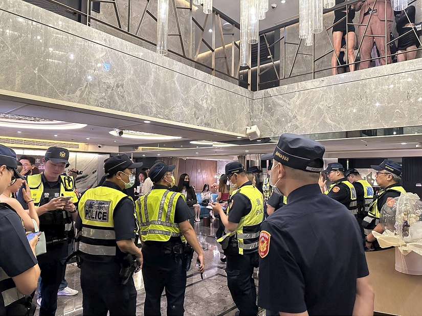 靖城掃黑肅槍強力執法，大安警分局威力掃蕩成效亮眼