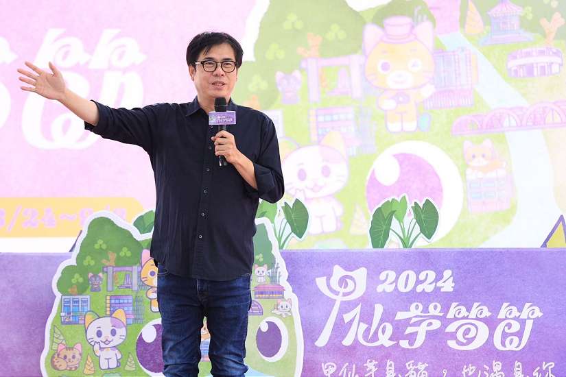 甲仙芋筍節超萌登場 陳其邁力邀民眾一同打卡吃美食